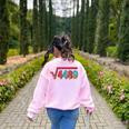 Square Root 4489 Slang Math Teacher Six Seven 6 7 Meme 67 Women's Sweatshirt Back Print Light Pink Square Root 4489 Slang Math Teacher Six Seven 6 7 Meme 67 Women's Sweatshirt Back Print Light Pink
