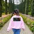 Stream Technology Robotics Shirt For Teachers And Students Premium Tri-Blend Women's Sweatshirt Back Print Light Pink Stream Technology Robotics Shirt For Teachers And Students Premium Tri-Blend Women's Sweatshirt Back Print Light Pink