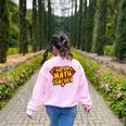 Super Math Teacher Educational Superhero Women's Sweatshirt Back Print Light Pink Super Math Teacher Educational Superhero Women's Sweatshirt Back Print Light Pink