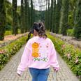 I Teach Cutest Pumpkins In Patch Thanksgiving Teacher Pre-K For Men Women Women's Sweatshirt Back Print Light Pink I Teach Cutest Pumpkins In Patch Thanksgiving Teacher Pre-K For Men Women Women's Sweatshirt Back Print Light Pink