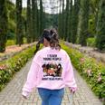 I Teach Young People About Dead-People History Teachers Women's Sweatshirt Back Print Light Pink I Teach Young People About Dead-People History Teachers Women's Sweatshirt Back Print Light Pink