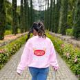 Teacher Assistant Teaching School Ninja Appreciation Women's Sweatshirt Back Print Light Pink Teacher Assistant Teaching School Ninja Appreciation Women's Sweatshirt Back Print Light Pink