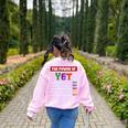 Teacher Growth Mindset Power Of Yet Women's Sweatshirt Back Print Light Pink Teacher Growth Mindset Power Of Yet Women's Sweatshirt Back Print Light Pink