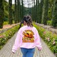 Teacher All Teachers Love Brains Halloween Party Women's Sweatshirt Back Print Light Pink Teacher All Teachers Love Brains Halloween Party Women's Sweatshirt Back Print Light Pink