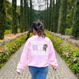 Teachers Love Brains Zombie Halloween Hilarious Women's Sweatshirt Back Print Light Pink Teachers Love Brains Zombie Halloween Hilarious Women's Sweatshirt Back Print Light Pink