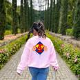 Teachers Are Superheroes 4th Grade Super Teacher Staff Men Women Women's Sweatshirt Back Print Light Pink Teachers Are Superheroes 4th Grade Super Teacher Staff Men Women Women's Sweatshirt Back Print Light Pink