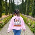 Team 5th Grade Boo Crew Halloween Teacher Student Costume Women's Sweatshirt Back Print Light Pink Team 5th Grade Boo Crew Halloween Teacher Student Costume Women's Sweatshirt Back Print Light Pink
