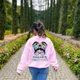 Twin Day Friends Teacher Twinning With My Bestie Women's Sweatshirt Back Print Light Pink Twin Day Friends Teacher Twinning With My Bestie Women's Sweatshirt Back Print Light Pink