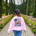US History Teacher Boston Spilling The Tea Since 1773 Women's Sweatshirt Back Print Light Pink