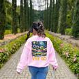 Van Go Vanlife Accessories Artist Art Teacher Women's Sweatshirt Back Print Light Pink Van Go Vanlife Accessories Artist Art Teacher Women's Sweatshirt Back Print Light Pink