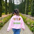 Wild About 3rd Grade Teacher Student Third Grade Zoo Safari Men Women Girls Kids Women's Sweatshirt Back Print Light Pink Wild About 3rd Grade Teacher Student Third Grade Zoo Safari Men Women Girls Kids Women's Sweatshirt Back Print Light Pink