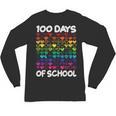 100 Days Of School Heart Love Teacher Or Student 100th Day Unisex Long Sleeve T-Shirt, trending gift