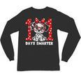 100 Days Smarter 101st Day School Dalmatian Dog Teacher Kids Unisex Long Sleeve T-Shirt, trending gift