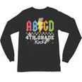 4th Grade Rocks ABCD Back To School Rock Teachers Unisex Long Sleeve T-Shirt, trending gift 4th Grade Rocks ABCD Back To School Rock Teachers Unisex Long Sleeve T-Shirt, trending gift