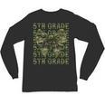 5th Grade Teacher Student Camo Bow Back To School Unisex Long Sleeve T-Shirt, trending gift