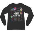 60 Year Old Math Teacher Square Root Of 3600 60th Birthday Unisex Long Sleeve T-Shirt, trending gift 60 Year Old Math Teacher Square Root Of 3600 60th Birthday Unisex Long Sleeve T-Shirt, trending gift
