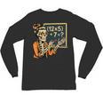 67 Teacher Halloween Skeleton Unisex Long Sleeve T-Shirt, trending gift