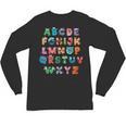 ABC Cute Monster Alphabet Halloween Teacher Costume Kids Unisex Long Sleeve T-Shirt, trending gift