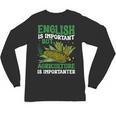 AG Teacher English Is Important But Agriculture Teacher Unisex Long Sleeve T-Shirt, trending gift AG Teacher English Is Important But Agriculture Teacher Unisex Long Sleeve T-Shirt, trending gift
