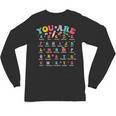 Alphabet Positive Affirmations Back To School Teacher Unisex Long Sleeve T-Shirt, trending gift Alphabet Positive Affirmations Back To School Teacher Unisex Long Sleeve T-Shirt, trending gift