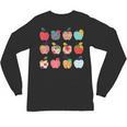 Art Apples Back To School For Teacher Student Unisex Long Sleeve T-Shirt, trending gift Art Apples Back To School For Teacher Student Unisex Long Sleeve T-Shirt, trending gift
