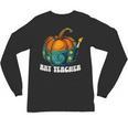 Art Teacher Pumpkin Halloween Night Men Women Unisex Long Sleeve T-Shirt, trending gift