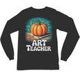 Art Teacher Pumpkin Painting Halloween Costume Unisex Long Sleeve T-Shirt, trending gift
