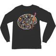 Art Teacher Pumpkin Scary Halloween Costume Men Women Unisex Long Sleeve T-Shirt, trending gift Art Teacher Pumpkin Scary Halloween Costume Men Women Unisex Long Sleeve T-Shirt, trending gift