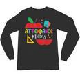 Attendance Matters Teacher Apple For Back To School Unisex Long Sleeve T-Shirt, trending gift Attendance Matters Teacher Apple For Back To School Unisex Long Sleeve T-Shirt, trending gift