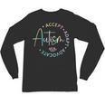 Autism Awareness Accept Adapt Advocate Autism Mom Teacher Unisex Long Sleeve T-Shirt, trending gift Autism Awareness Accept Adapt Advocate Autism Mom Teacher Unisex Long Sleeve T-Shirt, trending gift
