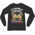 Autism Awareness Teacher Shirts It Takes A Special Teacher Unisex Long Sleeve T-Shirt, trending gift