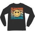 Back To School Groovy Smile Preschool Teachers Students Kids Unisex Long Sleeve T-Shirt, trending gift Back To School Groovy Smile Preschool Teachers Students Kids Unisex Long Sleeve T-Shirt, trending gift