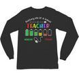 Battery Life Of A School Teacher Monday To Friday For Men Women Unisex Long Sleeve T-Shirt, trending gift Battery Life Of A School Teacher Monday To Friday For Men Women Unisex Long Sleeve T-Shirt, trending gift
