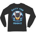 Batty About Books Lover Teacher Librarian Bookish Halloween For Men Women Kids Unisex Long Sleeve T-Shirt, trending gift Batty About Books Lover Teacher Librarian Bookish Halloween For Men Women Kids Unisex Long Sleeve T-Shirt, trending gift