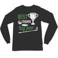 Best Teacher By Par Golf Golfer Unisex Long Sleeve T-Shirt, trending gift Best Teacher By Par Golf Golfer Unisex Long Sleeve T-Shirt, trending gift