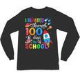I Blasted Through 100 Days Of School 100th Day Teacher Kids Unisex Long Sleeve T-Shirt, trending gift