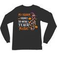 My Broom Broke So Now I Teach Music Teacher Halloween Unisex Long Sleeve T-Shirt, trending gift My Broom Broke So Now I Teach Music Teacher Halloween Unisex Long Sleeve T-Shirt, trending gift