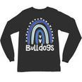 Bulldogs School Mascot Rainbow Teacher Lover Unisex Long Sleeve T-Shirt, trending gift