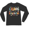 Some Call It Chaos We Call It 3rd Grade Third Grade Teachers Men Women Kids Unisex Long Sleeve T-Shirt, trending gift