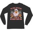 You Cant Scare Me I Teach Kindergarten Teacher Halloween Unisex Long Sleeve T-Shirt, trending gift