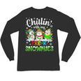 Chillin With My Pre-K Snowmies Christmas Teacher Xmas Unisex Long Sleeve T-Shirt, trending gift Chillin With My Pre-K Snowmies Christmas Teacher Xmas Unisex Long Sleeve T-Shirt, trending gift