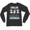 Chillin' With My Preschool Snowmies Teacher Christmas Men Women Kids Unisex Long Sleeve T-Shirt, trending gift