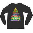 Christmas Tree Made Of Crayons School Teacher Life Student Unisex Long Sleeve T-Shirt, trending gift Christmas Tree Made Of Crayons School Teacher Life Student Unisex Long Sleeve T-Shirt, trending gift
