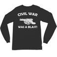 Civil War It Was A Blast History Teacher T-Shirt Unisex Long Sleeve T-Shirt, trending gift