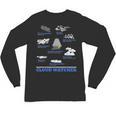 Cloud Watcher Cloud Types Science Student Teacher Cute Faces Unisex Long Sleeve T-Shirt, trending gift Cloud Watcher Cloud Types Science Student Teacher Cute Faces Unisex Long Sleeve T-Shirt, trending gift