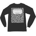Composition Notebook Matching Group Halloween Teachers Unisex Long Sleeve T-Shirt, trending gift Composition Notebook Matching Group Halloween Teachers Unisex Long Sleeve T-Shirt, trending gift