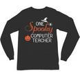 Computer Teacher Halloween Spooky Men Women Kids Unisex Long Sleeve T-Shirt, trending gift Computer Teacher Halloween Spooky Men Women Kids Unisex Long Sleeve T-Shirt, trending gift