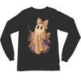 Coquette Music Note Patchwork Ghost Music Teacher Halloween Unisex Long Sleeve T-Shirt, trending gift Coquette Music Note Patchwork Ghost Music Teacher Halloween Unisex Long Sleeve T-Shirt, trending gift