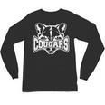 Cougars Teacher Student School Sports Fan Team Spirit Unisex Long Sleeve T-Shirt, trending gift