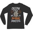 Creepin It Real With My 3rd Grade Monsters Halloween Teacher Unisex Long Sleeve T-Shirt, trending gift Creepin It Real With My 3rd Grade Monsters Halloween Teacher Unisex Long Sleeve T-Shirt, trending gift